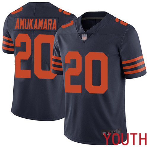 Chicago Bears Limited Navy Blue Youth Prince Amukamara Jersey NFL Football 20 Rush Vapor Untouchable